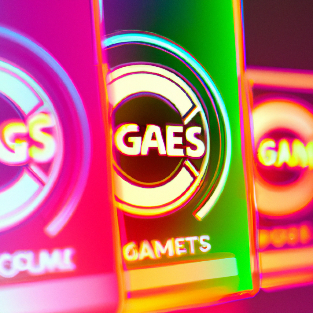 HUD badges and neon accents